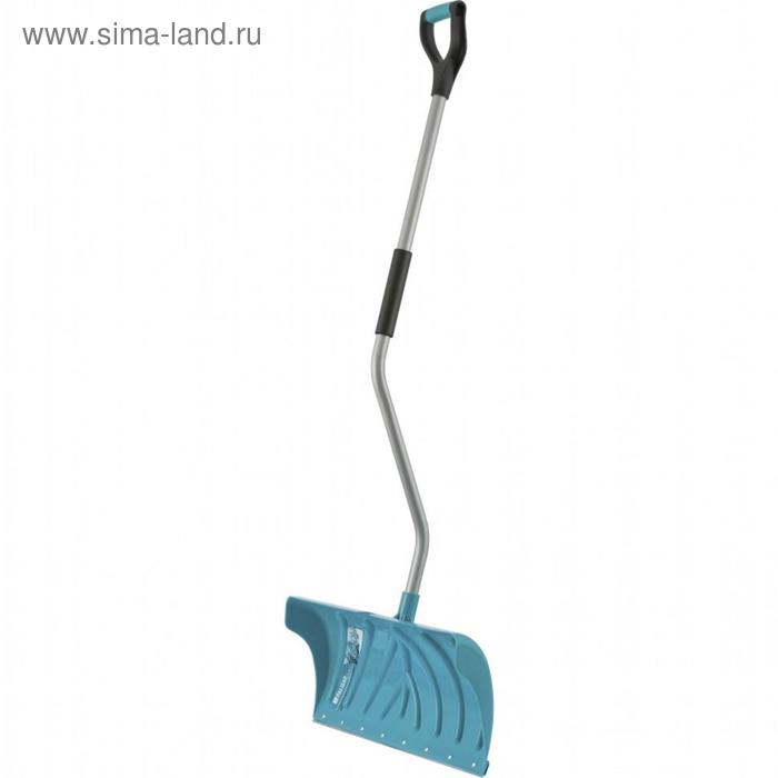 Движок-лопата пластиковый, размер ковша 29 × 61,5 см, металлическая планка, Palisad LUXE COLOR LINE