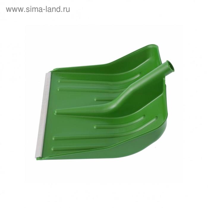 

Ковш лопаты пластиковый, 420 × 425 мм, с планкой, зелёный, «Сибртех»