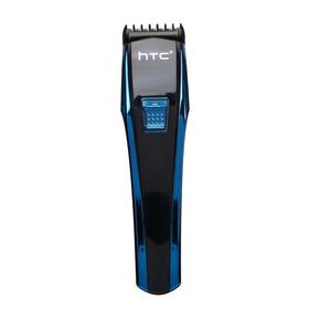 

Машинка для стрижки HTC AT-210, 3 Вт, 4 насадки 3/6/9/12 мм, чёрно-синяя