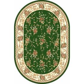 

Овальный ковёр Laguna 5455, 150x190 см, цвет green