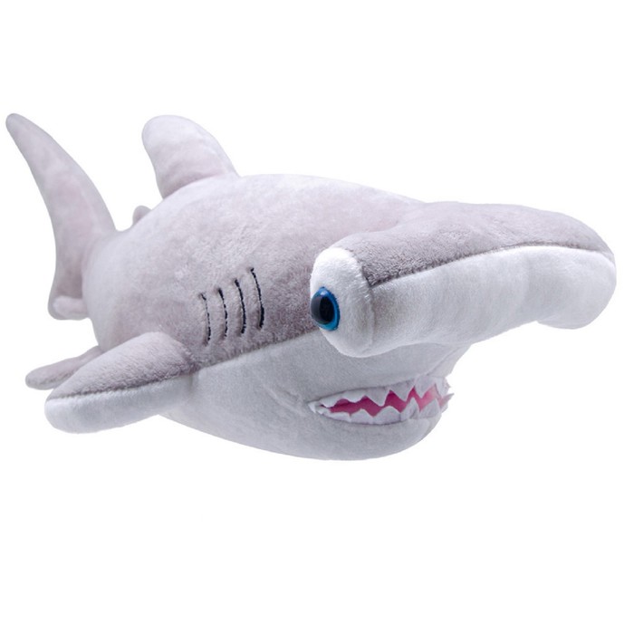 Мягкая игрушка «Акула-молот», 37 см мягкая игрушка акула молот 37 см
