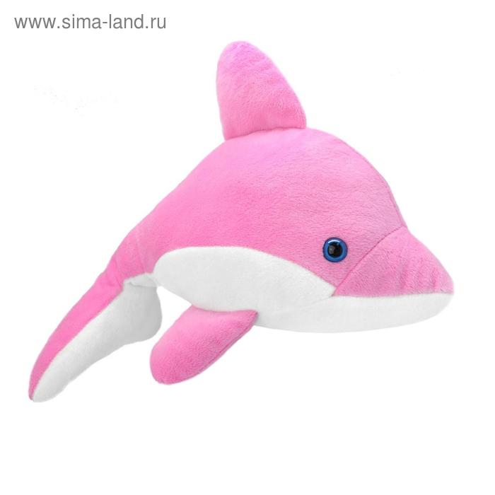 мягкая игрушка непоседа дельфин розовый 39 см Мягкая игрушка «Дельфин розовый», 25 см