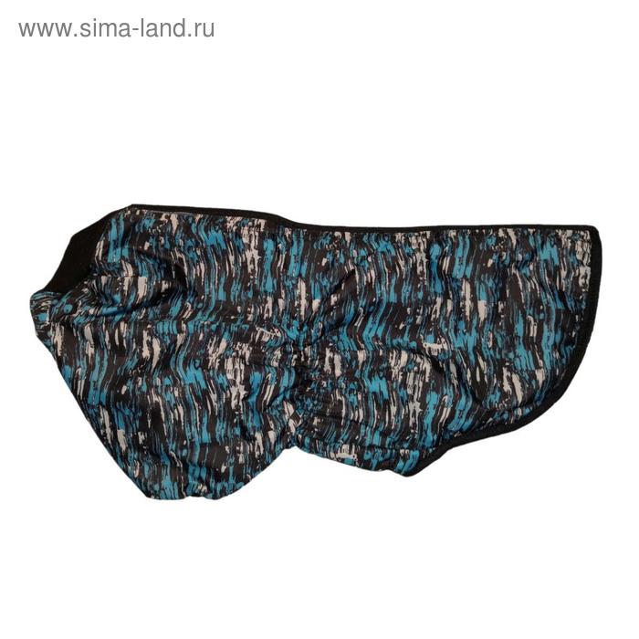 фото Жилет osso для собак утепленный, размер 28 (дс 28, ош 30, ог 40-44), синий osso fashion