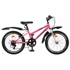 Велосипед 20' Progress модель Indy Low RUS, цвет розовый, размер рамы 10.5' Ош