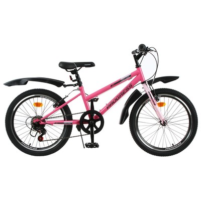 Велосипед 20" Progress модель Indy Low RUS, цвет розовый, размер рамы 10.5"