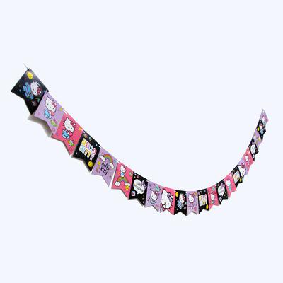 Гирлянда-флажки «С днём рождения», Hello Kitty, 300 см (5411924 ...