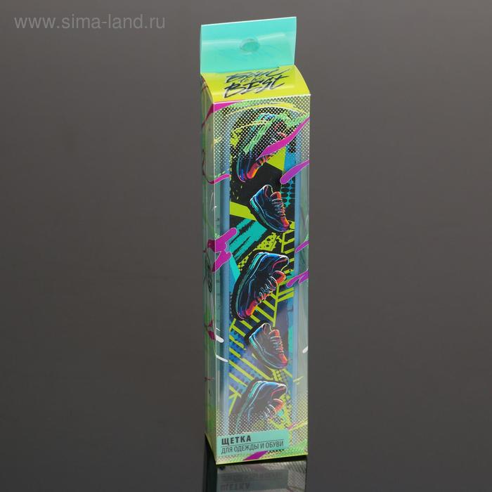 

Щетка для одежды и обуви "Sport style", 3,7 х 20,5 х 2,9 см