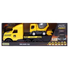 

Грузовик Magic Truck Technic, с бетономешалкой