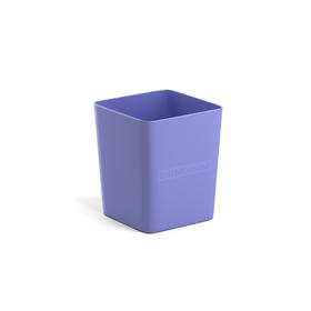 Стакан для пишущих принадлежностей ErichKrause Base 7,5 х 9 х 7,5 см, пастельный фиолетовый от Сима-ленд