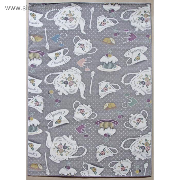 

Ковёр прямоугольный Merinos Sofit, размер 80x150 см, цвет light gray