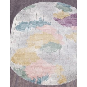 

Ковёр овальный Sofit c046, размер 80x150 см, цвет light cream