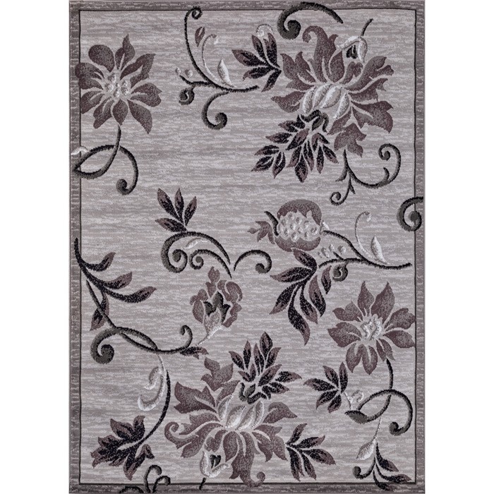 

Ковёр прямоугольный Merinos Silver, размер 180x250 см, цвет gray