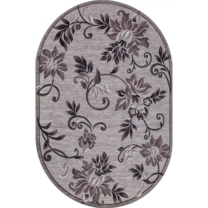 

Ковёр овальный Merinos Silver, размер 180x350 см, цвет gray