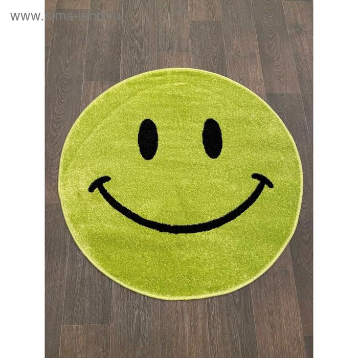 

Ковёр круглый Merinos Smile, размер 100x100 см, цвет green