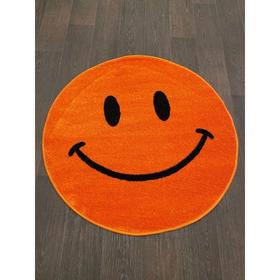 

Ковёр круглый Smile nc19, 100x100 см, цвет orange