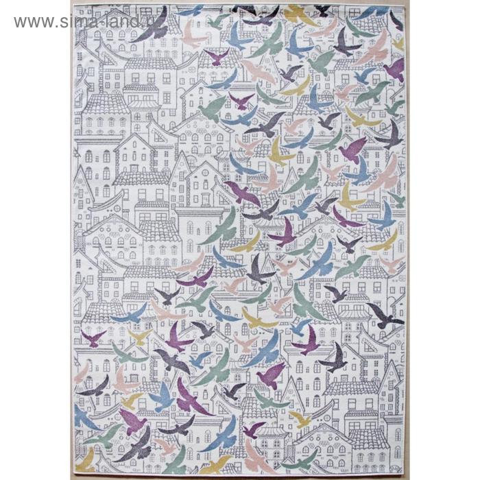 

Ковёр прямоугольный Merinos Sofit, размер 80x150 см, цвет light cream