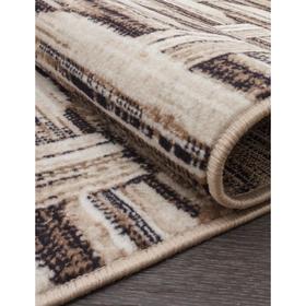 

Ковёр прямоугольный Sierra d720, размер 150x300 см, цвет beige-brown