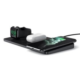 

Беспроводное зарядное устройство Satechi Trio Wireless Charging Pad, 2 А, серый