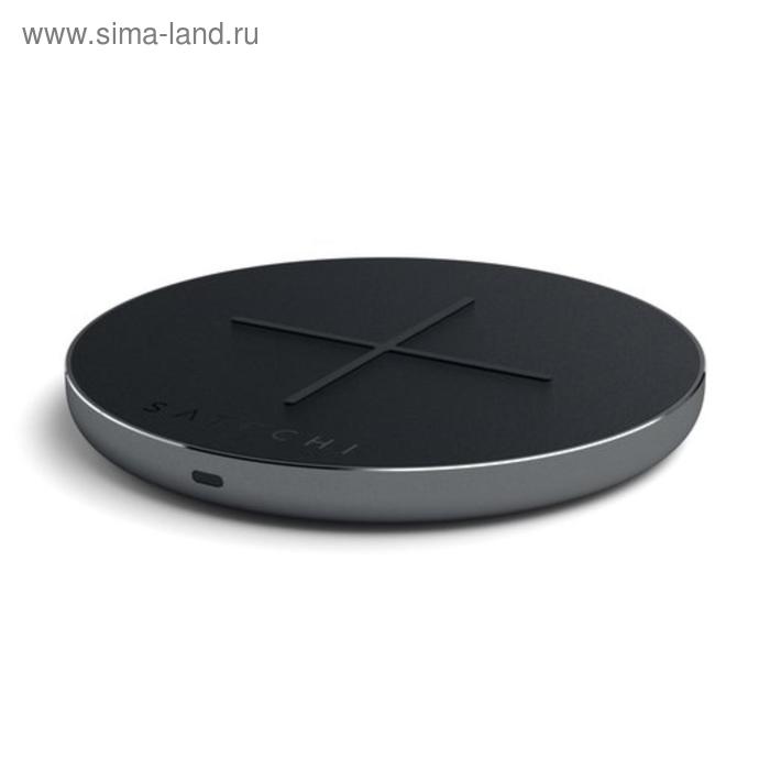 фото Беспроводное зарядное устройство satechi type-c pd & qc wireless charger, серый