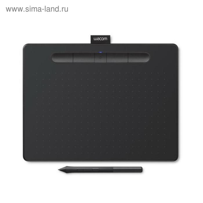 Графический планшет Wacom Intuos M Bluetooth (CTL-6100WLK-N), черный