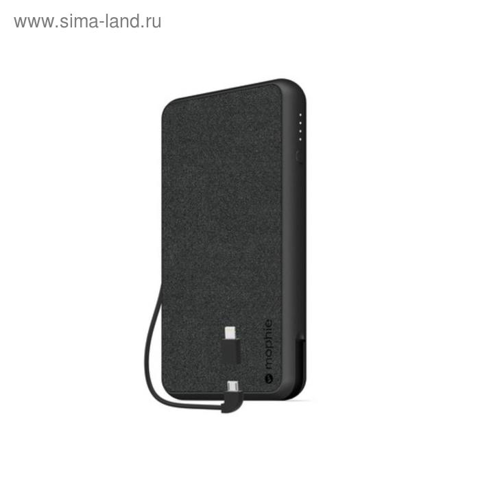 Внешний аккумулятор Mophie Powerstation Plus XL 10000мАч Lightning microUSB чёрный 471700₽