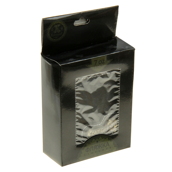 Фляжка "Сытый турист", 210 мл