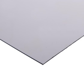Лист ПЭТ-А, толщина 1 мм, 1,25 × 2,05 м, прозрачный