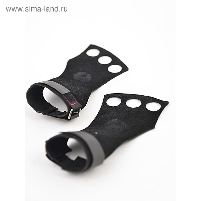 фото Накладки гимнастические кожаные на 3 пальца, размер m onhillsport