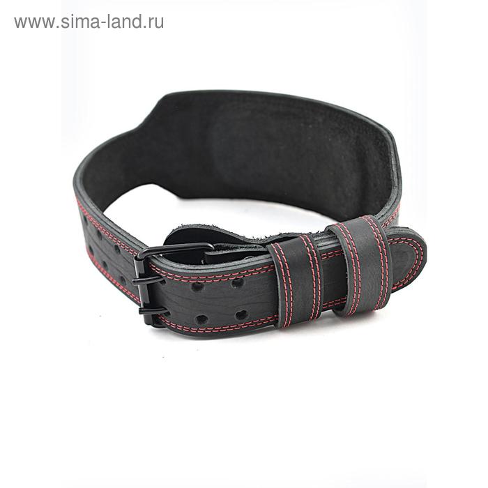 

Пояс атлетический с пряжкой, 6/12 см, 3 слоя, medium, размер XL (90-110 см)