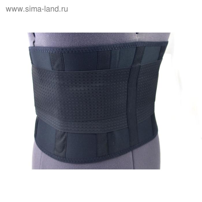

Бандаж для спины, цвет чёрный, размер XXXL (110-120 см)