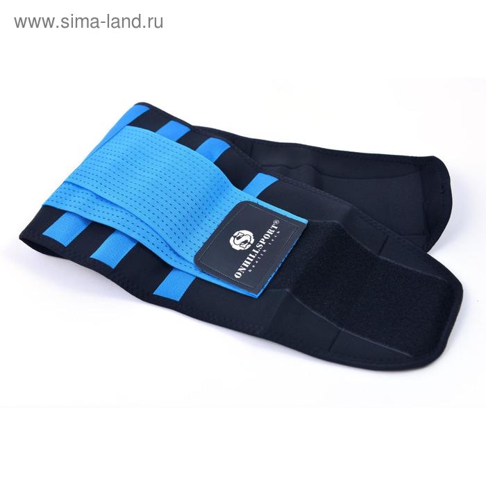 

Бандаж для спины, цвет синий, размер L (80-90 см)