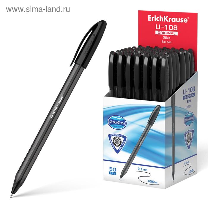 

Ручка шариковая Erich Krause U-108 Original Stick 1.0, Ultra Glide Technology, черная