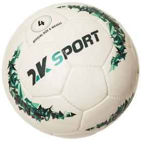 

Мяч футбольный 2K Sport Crystal Prime , white/aquamarine, размер 4