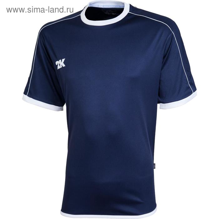 фото Футболка игровая 2k sport siena, navy/white, размер xxl 2к