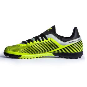 

Футбольные бутсы детские 2K Sport Attack TF, lime/black, размер 34