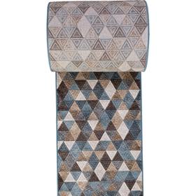 

Ковровая дорожка Matrix d578, 80x2500 см, цвет beige-blue