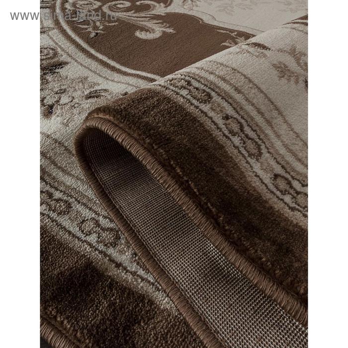 

Ковёр овальный Valencia deluxe 4015, размер 200x400 см, цвет brown