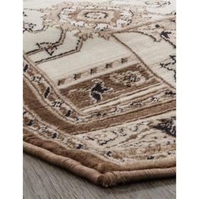 

Ковёр прямоугольный Valencia deluxe d248, размер 100x200 см, цвет cream-brown