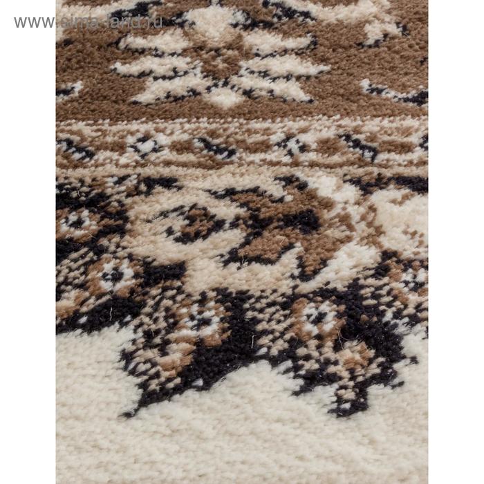 

Ковёр овальный Valencia deluxe d248, размер 150x300 см, цвет cream-brown