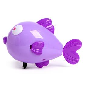 

Игрушка заводная-водоплавающая «Рыбка», МИКС