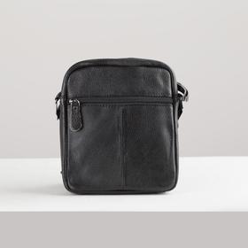 

Сумка мужская, отдел на молнии, наружный карман, цвет чёрный