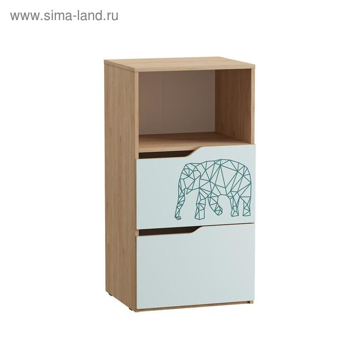 

Шкаф Гудвин 13.25, 508х447х984, Гикори рокфорд/Мята