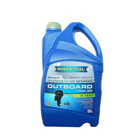 

Моторное масло для 4-T лод.моторов RAVENOL Outboardoel 4T SAE 10W-30, 5л