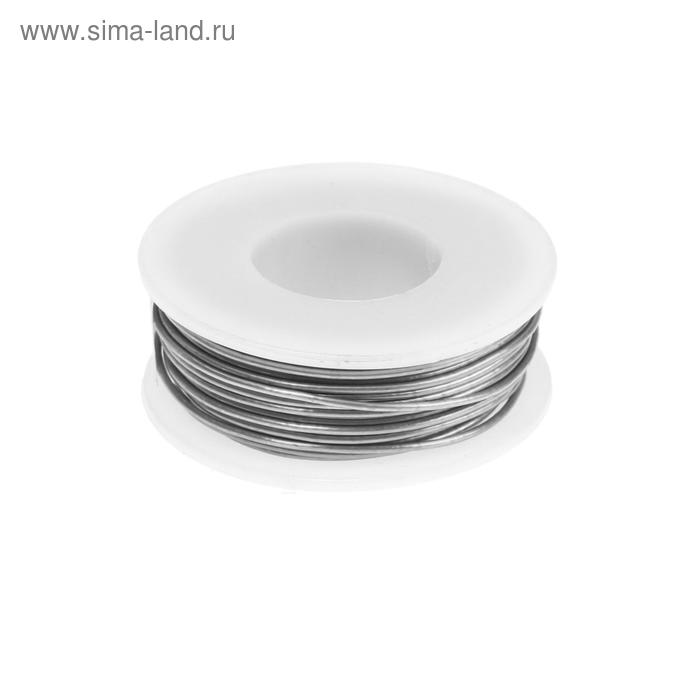 

Припой 60574, ПОС 61, оловянно-свинцовый припой с сердцевиной из канифоли, d=1 мм, 100 г