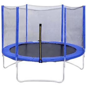 

Батут DFC Trampoline Fitness 6 ft, d=183 см, с наружной защитной сеткой, цвет синий