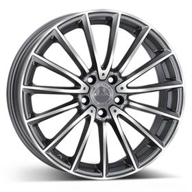 

Диск литой MAK Komet 8x19 5x112 ET34 d66.6 Gunmetal Mirror Face