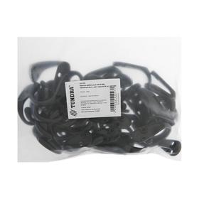 

Крючок мебельный TUNDRA КМ1013BL, однорожковый, цвет черный 50 шт.