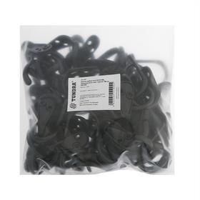 

Крючок мебельный TUNDRA КМ1013BL, однорожковый, цвет черный 100 шт.