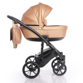 

Коляска Tako corona ecco, 2 в 1, цвет золотой