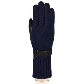 

Перчатки женские п/ш LB-02070L цвет черный/синий, размер 8